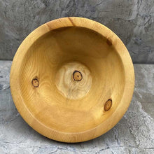 Load image into Gallery viewer, Beetle kill pine wooden bowl.