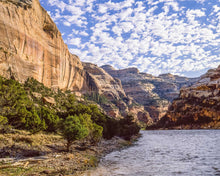 Load image into Gallery viewer, Grand Overhang and Tiger Wall, Yampa River, Dinosaur National Monument 1