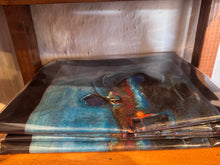 Load image into Gallery viewer, Bison Buffalo T Shirt on Black w Fort Garland Museum printed below the photo.