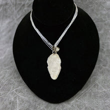 Load image into Gallery viewer, Back of sterling silver pendant stamped with artist initials BKF and .925