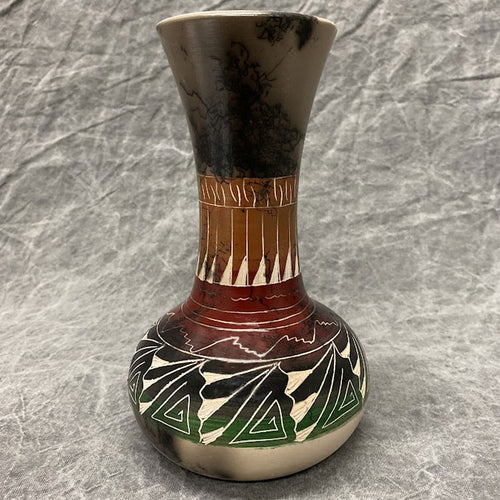 Navajo Horsehair Pottery Vase