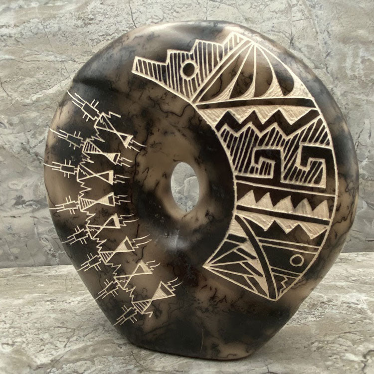 Acoma Horsehair Pottery by Gary Yellow Corn Louis