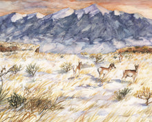 Load image into Gallery viewer, Pikes Peak Region, print of watercolor by Pueblo artist Bonnie Waugh available in the History Colorado Shop