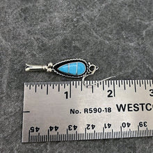Load image into Gallery viewer, Earring next to ruler showing size as 1.5&quot; long
