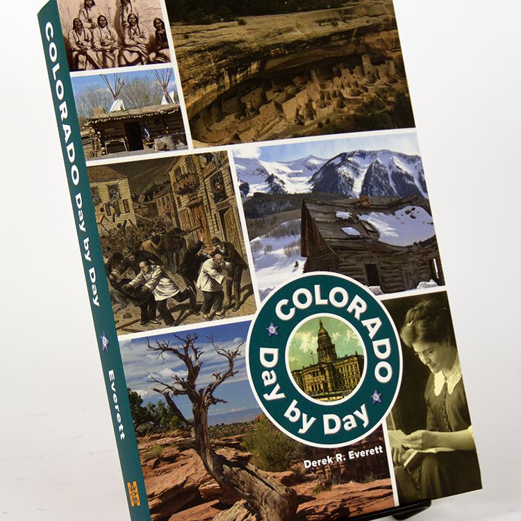 Colorado Day by Day book by Derek R. Everett is a this-day-in-history approach to the key figures and forces that have shaped Colorado from ancient times to the present